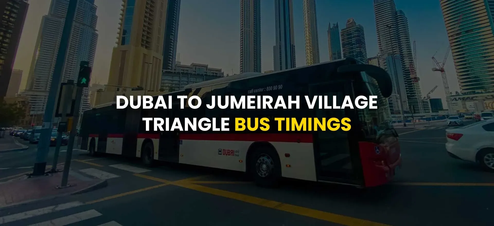 Dubai to Jumeirah Village Triangle
