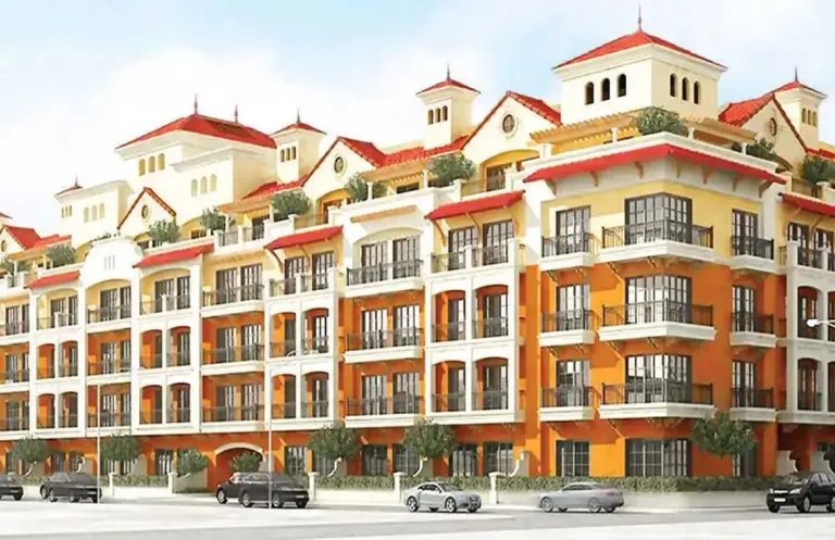 Boulevard by PANTHEON Development | Bright daytime view of the building exterior in JVC with a clean modern look.